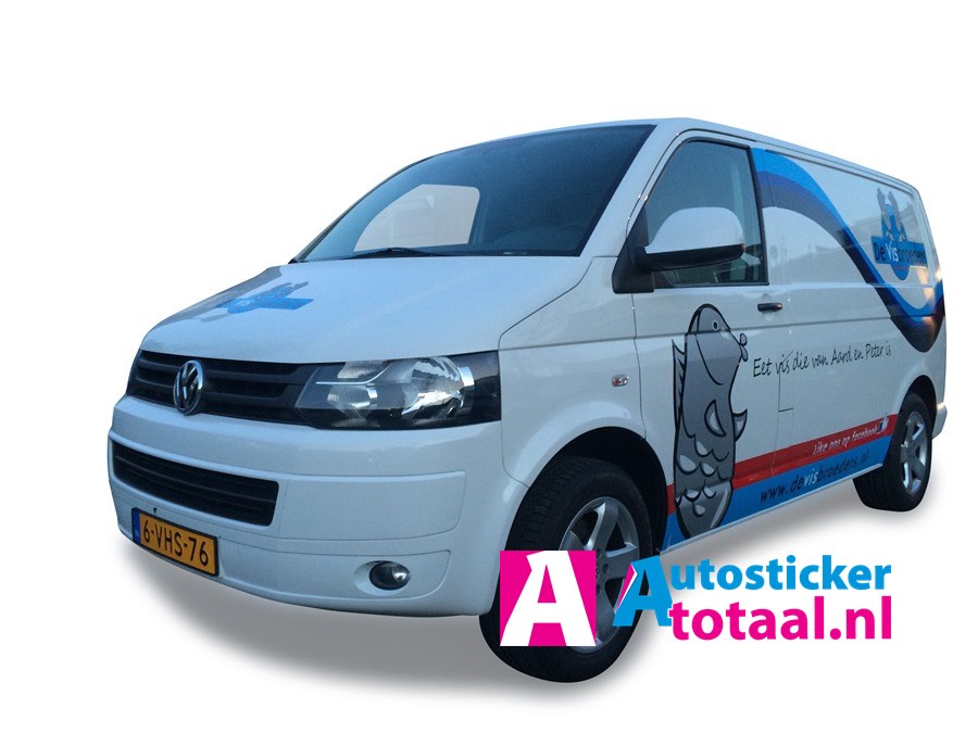 Volkswagen Transporter VisBroeders - Stickers en Reclame