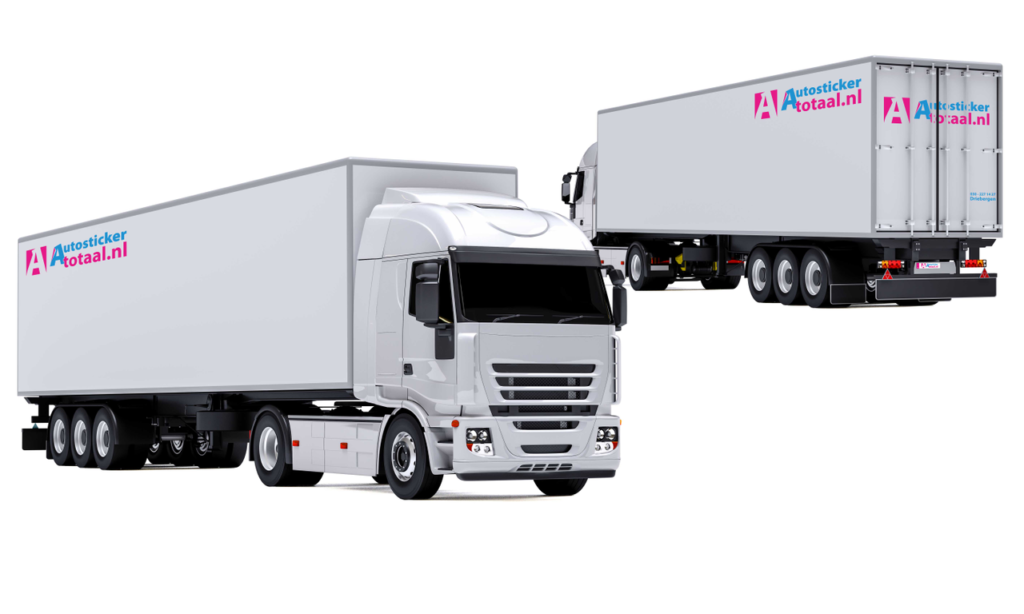 Goedkoopste vrachtwagen stickers pakket s