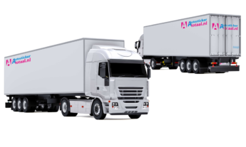 Goedkoopste vrachtwagen stickers pakket s