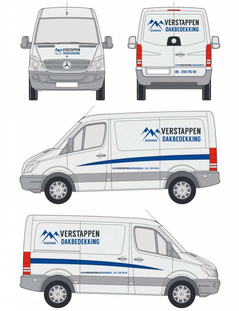 Ontwerp-lijntekening-mercedes-sprinter-Autosticker-Totaal