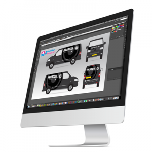 Autoreclame ontwerpen - Digitaal