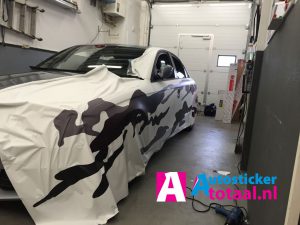 Car wrap auto audi print - Auto Sticker Totaal - 01