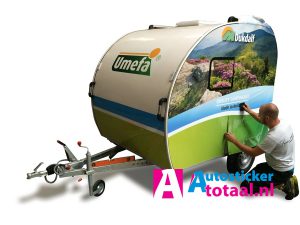 Caravan wrappen - AutoStickerTotaal Stickers en Reclame