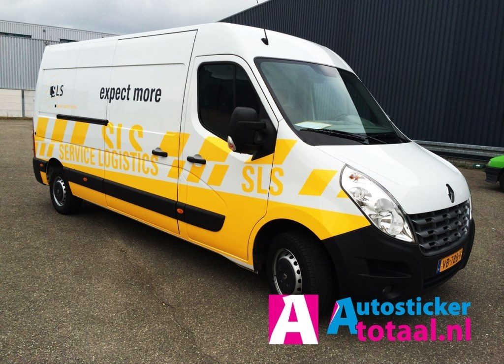 Bestelwagen stickers ⇒ Zelf plakken of laten plakken Auto Sticker Totaal